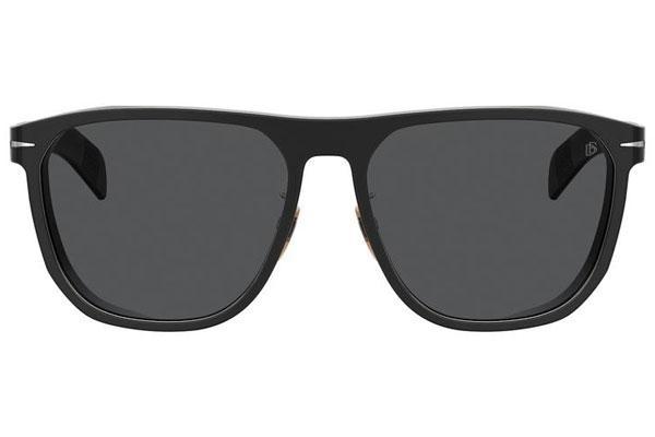 David Beckham DB 7064/F/S (807/M9) 60 | Polarize Unisex Siyah Güneş Gözlüğü